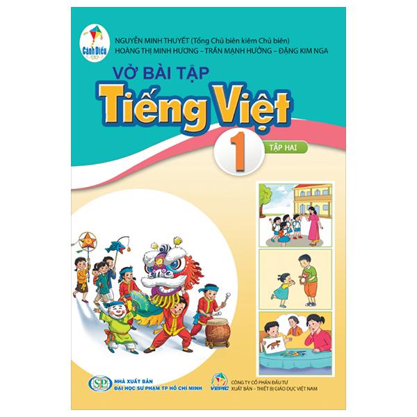 Sách - Vở Bài Tập Tiếng Việt 1 - Tập 2 (Cánh Diều) (2025)