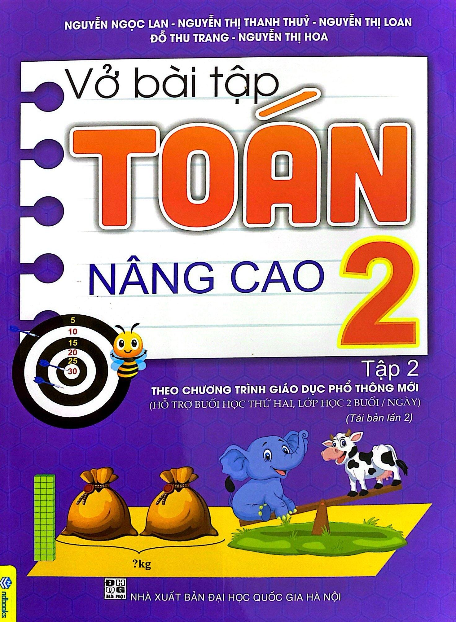 Vở Bài Tập Toán Nâng Cao 2 - Tập 2 (Tái Bản 2023)