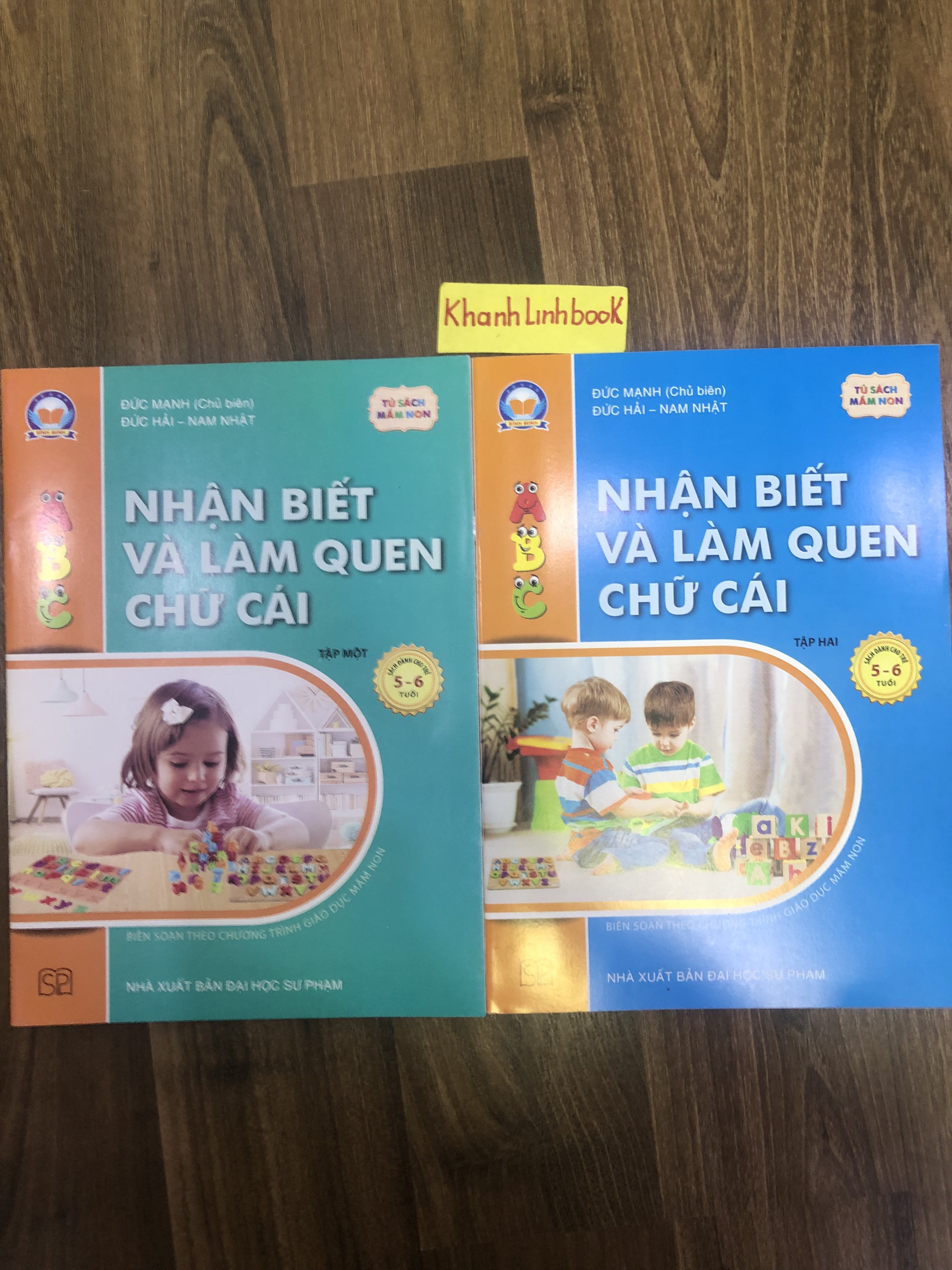Sách Combo nhận biết và làm quen chữ cái Tập 1 + 2 (dành cho trẻ 5 – 6 tuổi)