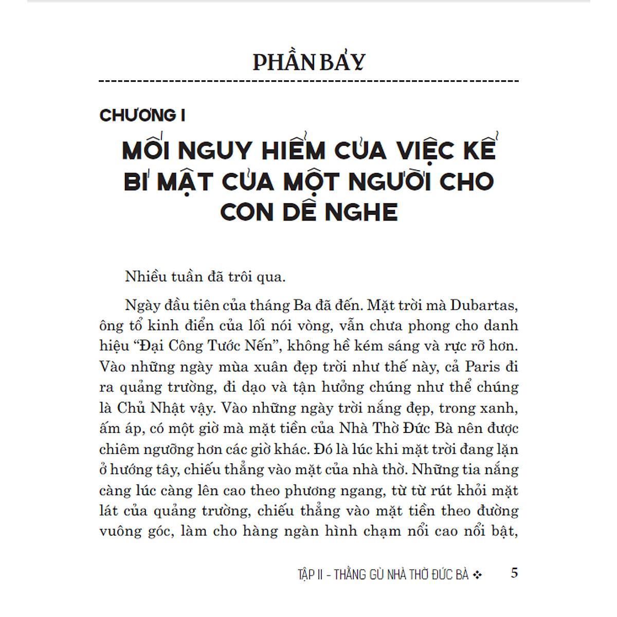 Sách - Thằng Gù Nhà Thờ Đức Bà - Tập 2 - Hồng Ân