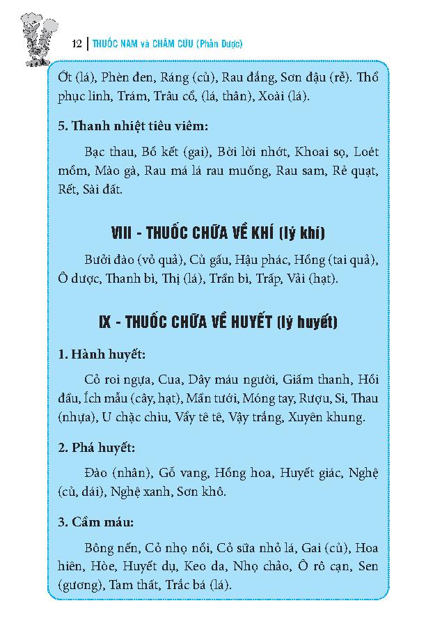 Thuốc Nam Và Châm Cứu - Phần Dược
