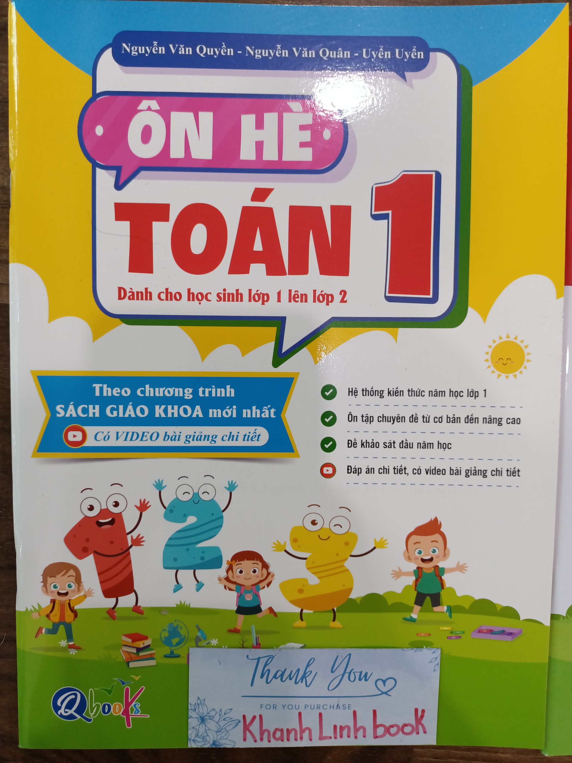 Sách Combo Ôn Hè Toán + tiếng việt + tiếng anh 1 ( Dành Cho Học Sinh Lớp 1 Lên Lớp 2 )