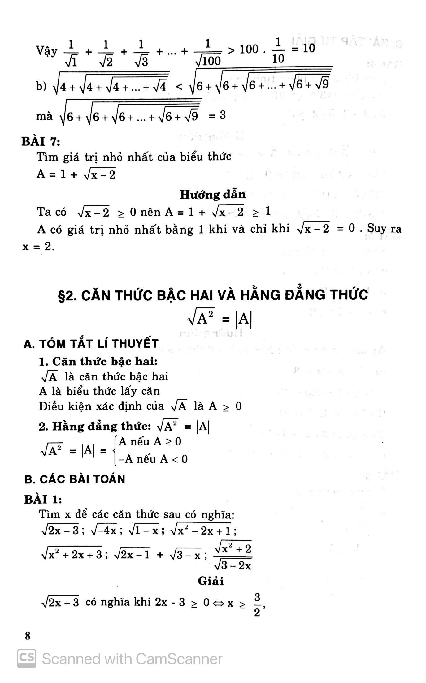 Luyện Thi Toán Đại Số Lớp 9