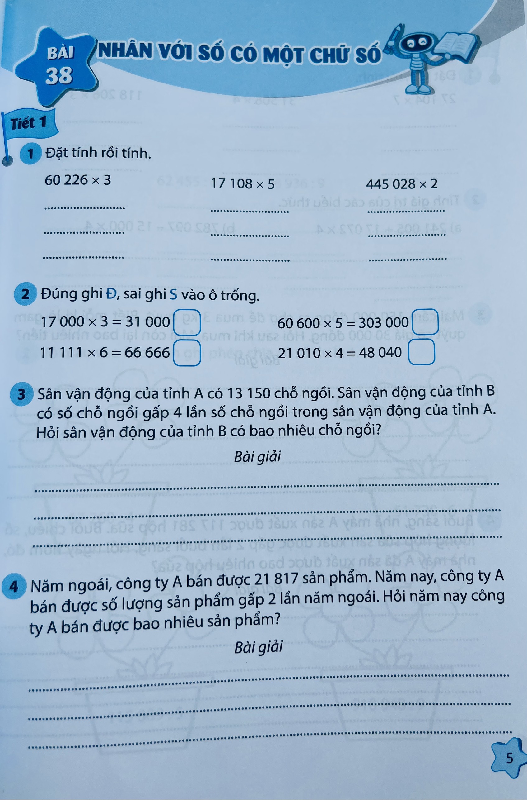 Sách - Vở bài tập - thực hành Toán lớp 4 tập 1+2 (Kết nối tri thức với cuộc sống)