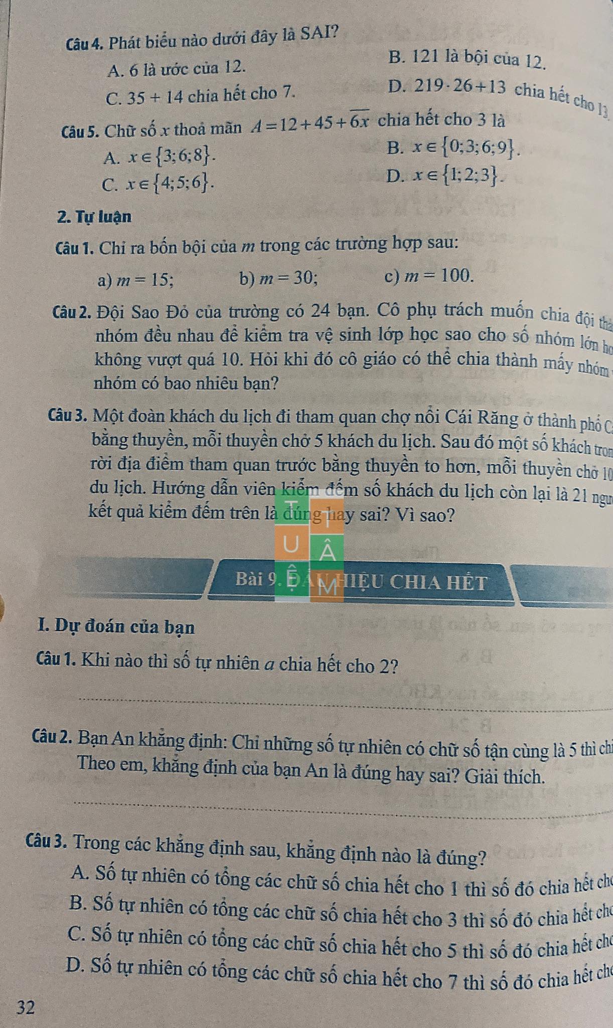 Sách - Bộ đề kiểm tra Toán 6