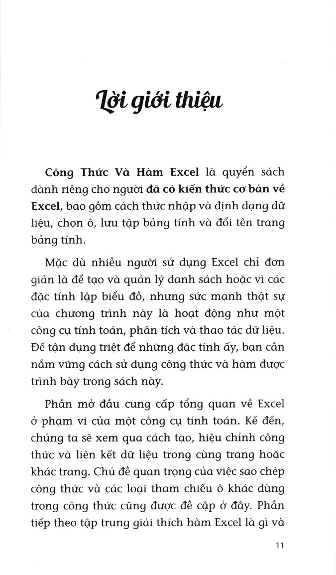 Tin Học Văn Phòng - Công Thức Và Hàm Excel (Tái Bản 2024)