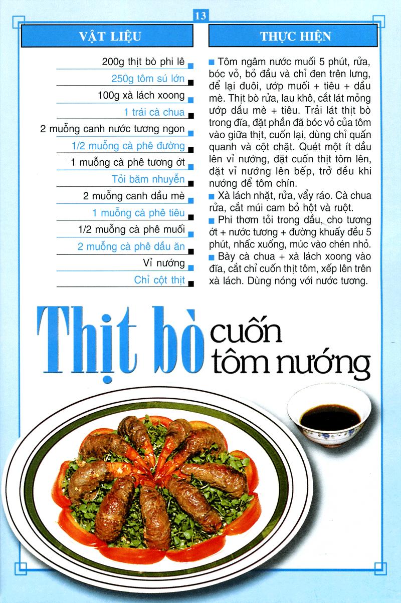 60 Món Ăn Được Nhiều Người Ưa Thích - Món Bò