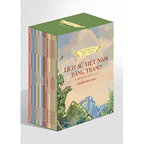 Lịch Sử Việt Nam Bằng Tranh - Bản Màu - Hộp 16 Cuốn