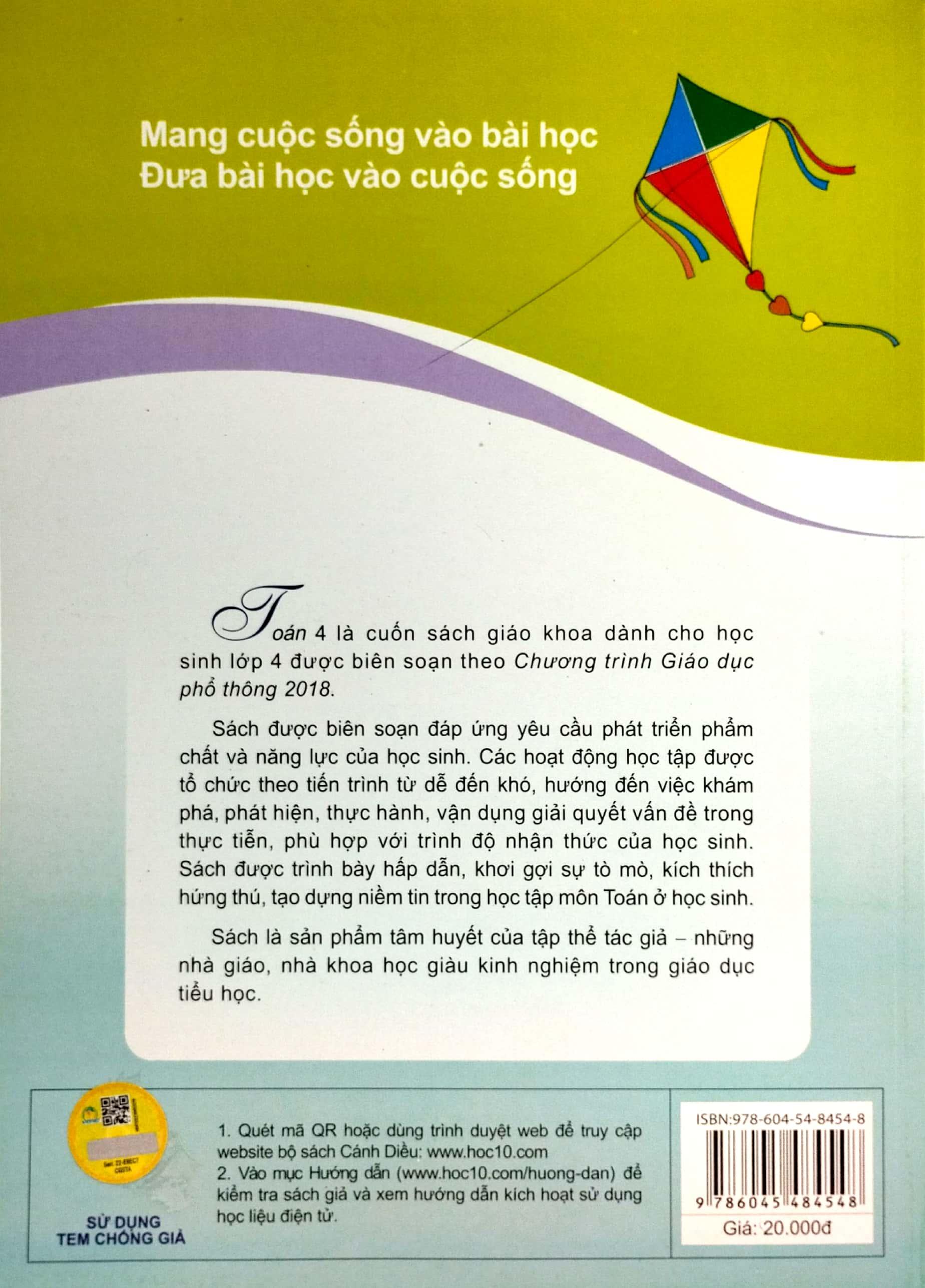 Toán 4 - Tập 2 (Cánh Diều) (2023)