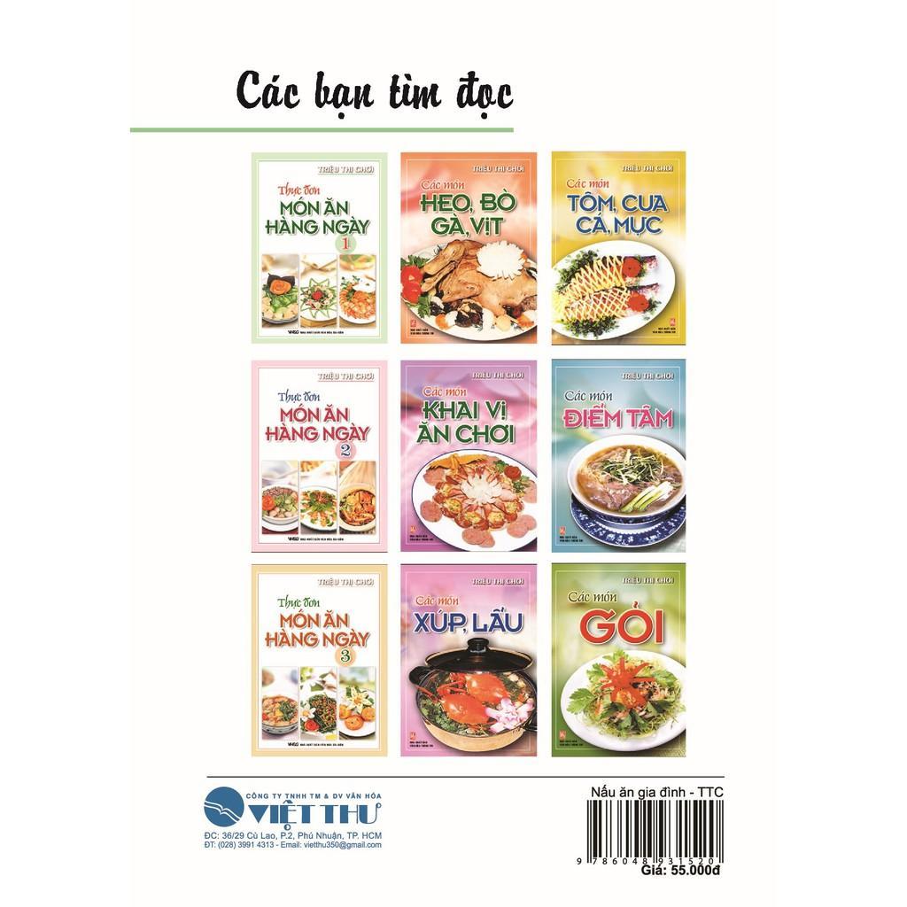 Sách - Nấu Ăn Gia Đình - Việt Thư