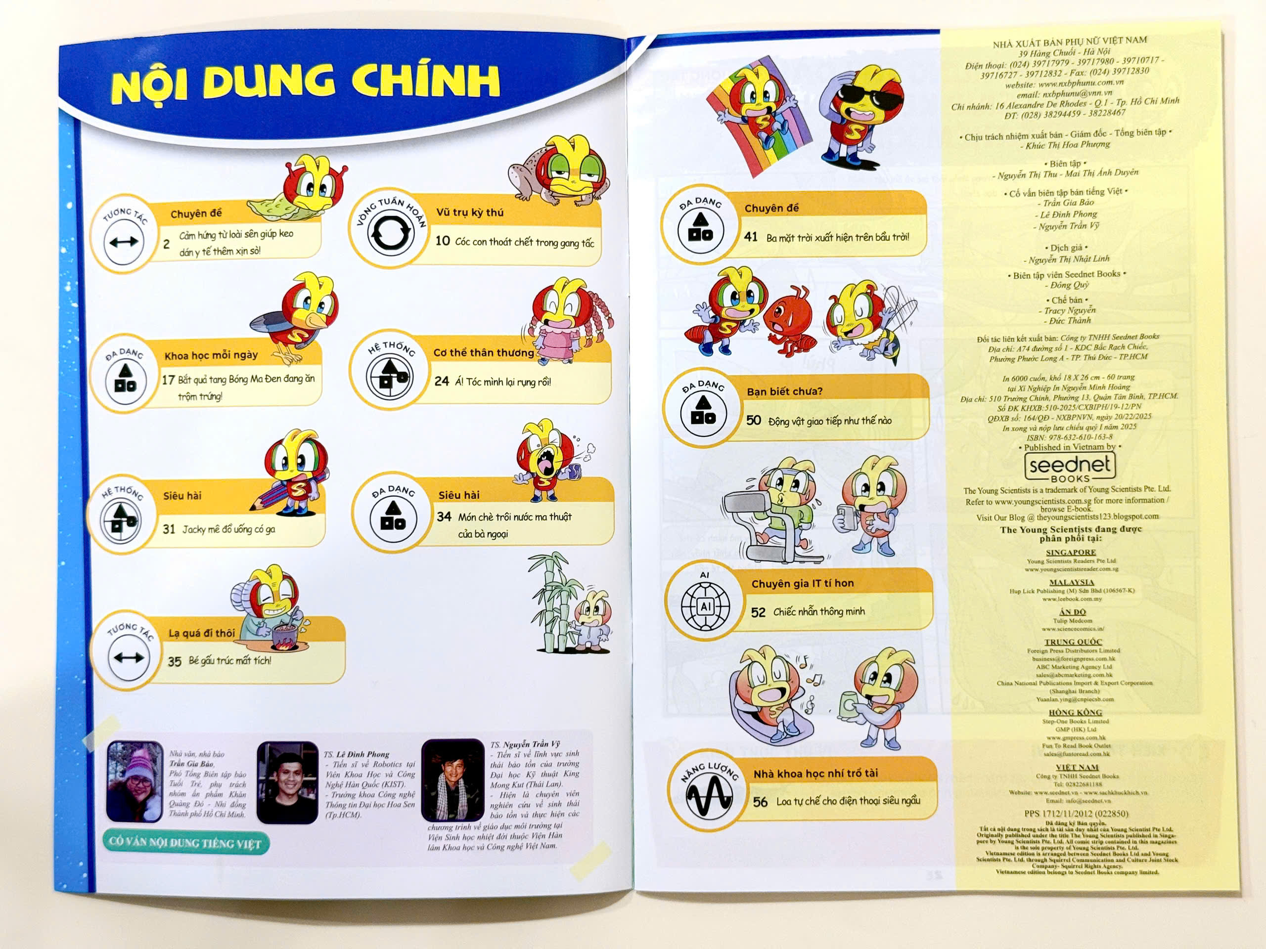 Sách - Tạp chí nhà khoa học trẻ Tập 15-level 2 - The young scientists