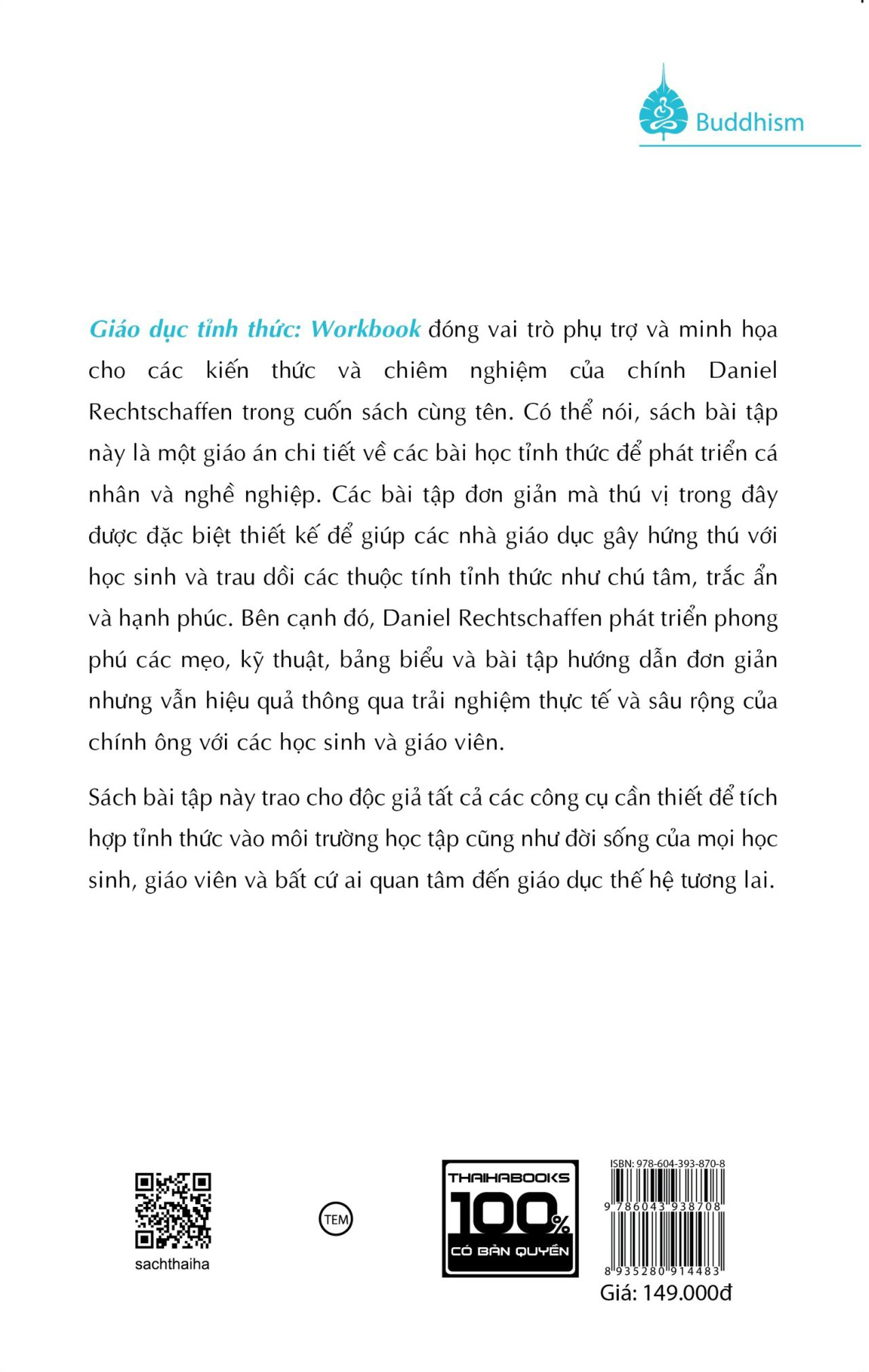 Sách- GIÁO DỤC TỈNH THỨC: WORKBOOK