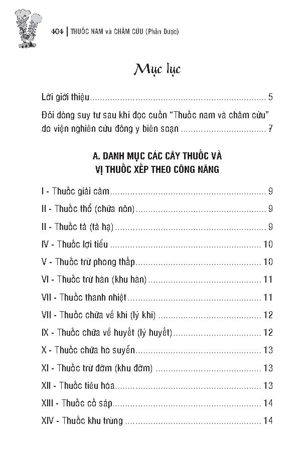 Thuốc Nam Và Châm Cứu - Phần Dược