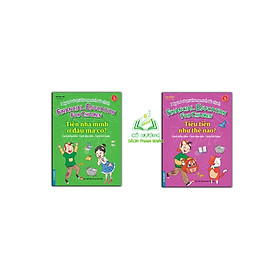 Sách - Combo 2c - Dạy trẻ về trí thông minh tài chính. - $ nhà mình ở đâu mà có? & Tiêu $ như thế nào? (sách bản quyền)