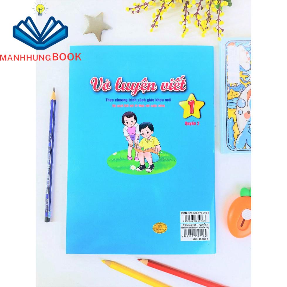 Sách - Combo 2 cuốn Vở Luyện Viết lớp 1 - Biên soạn theo chương trình Kết Nối.
