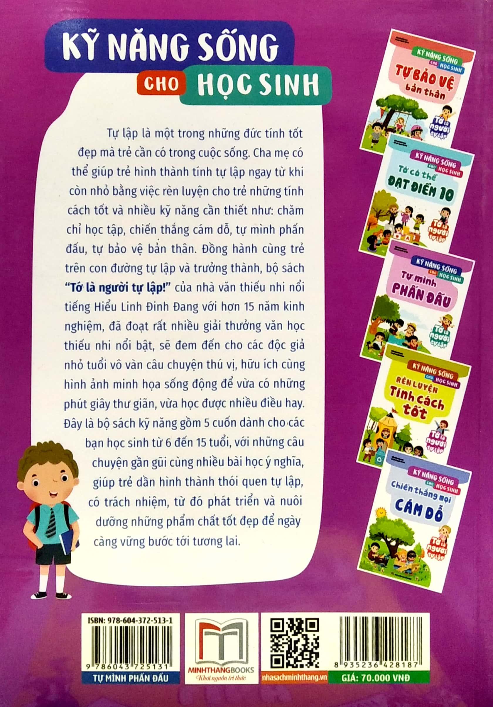 Kỹ Năng Sống Cho Học Sinh - Tự Mình Phấn Đấu