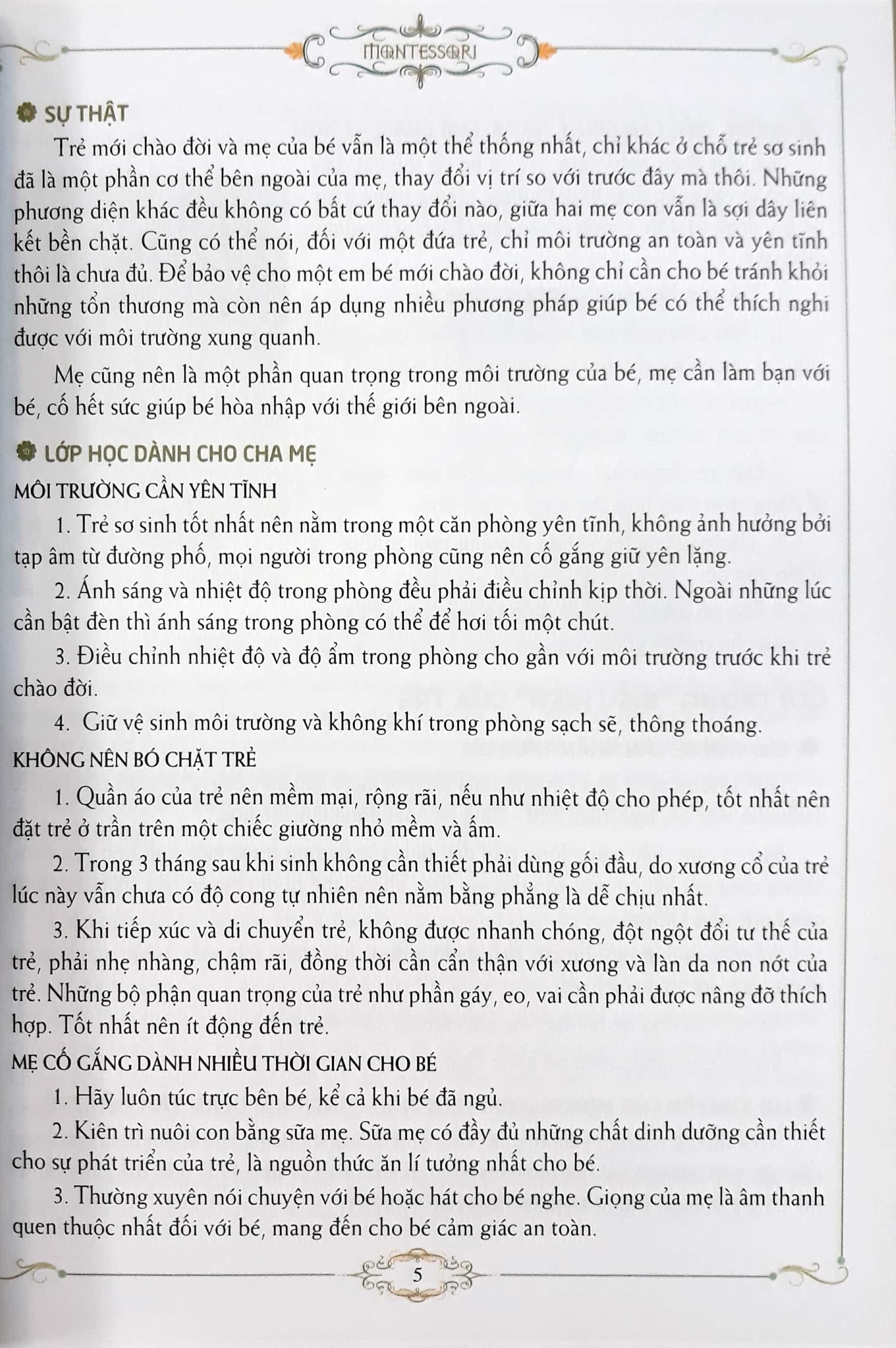 Phương Pháp Montessori - Cẩm Nang Nuôi Dạy Con