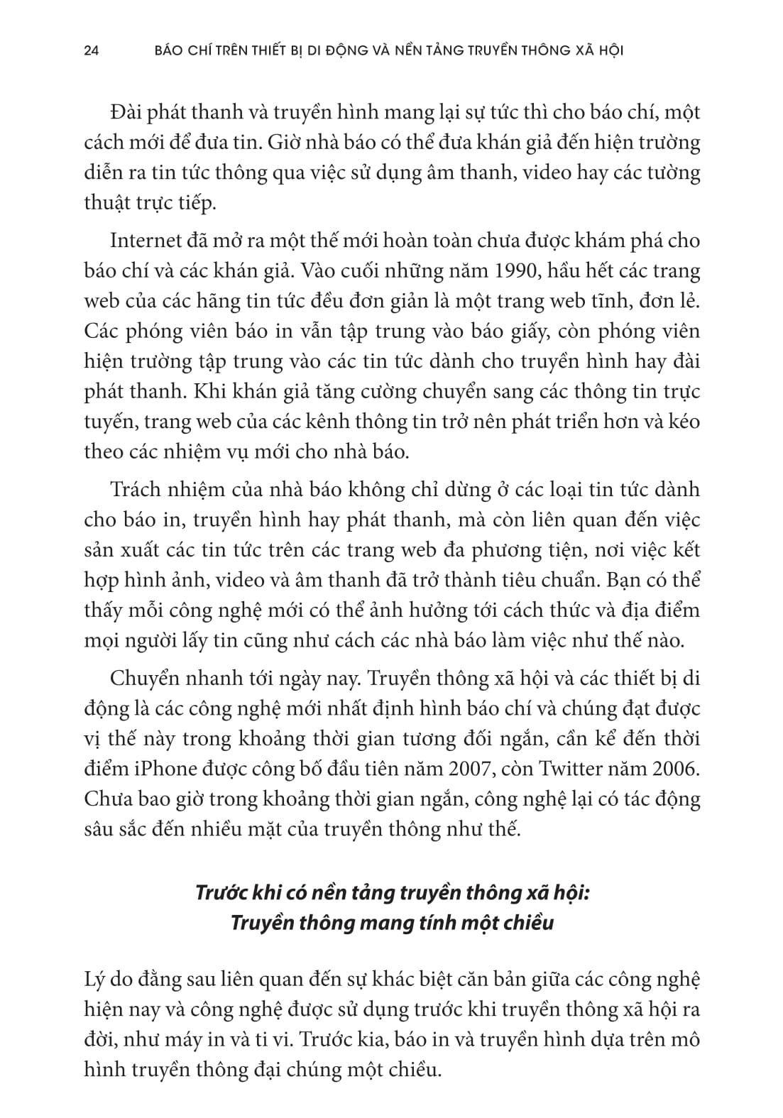 Sách - Báo Chí Trên Thiết Bị Di Động Và Nền Tảng Truyền Thông Xã Hội