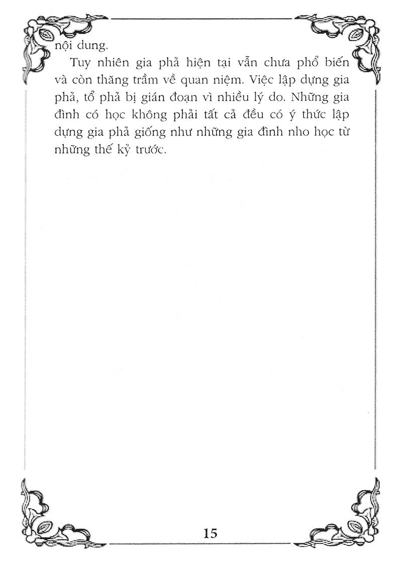 Cách Dựng Gia Phả Tổ Phả (Tái Bản)