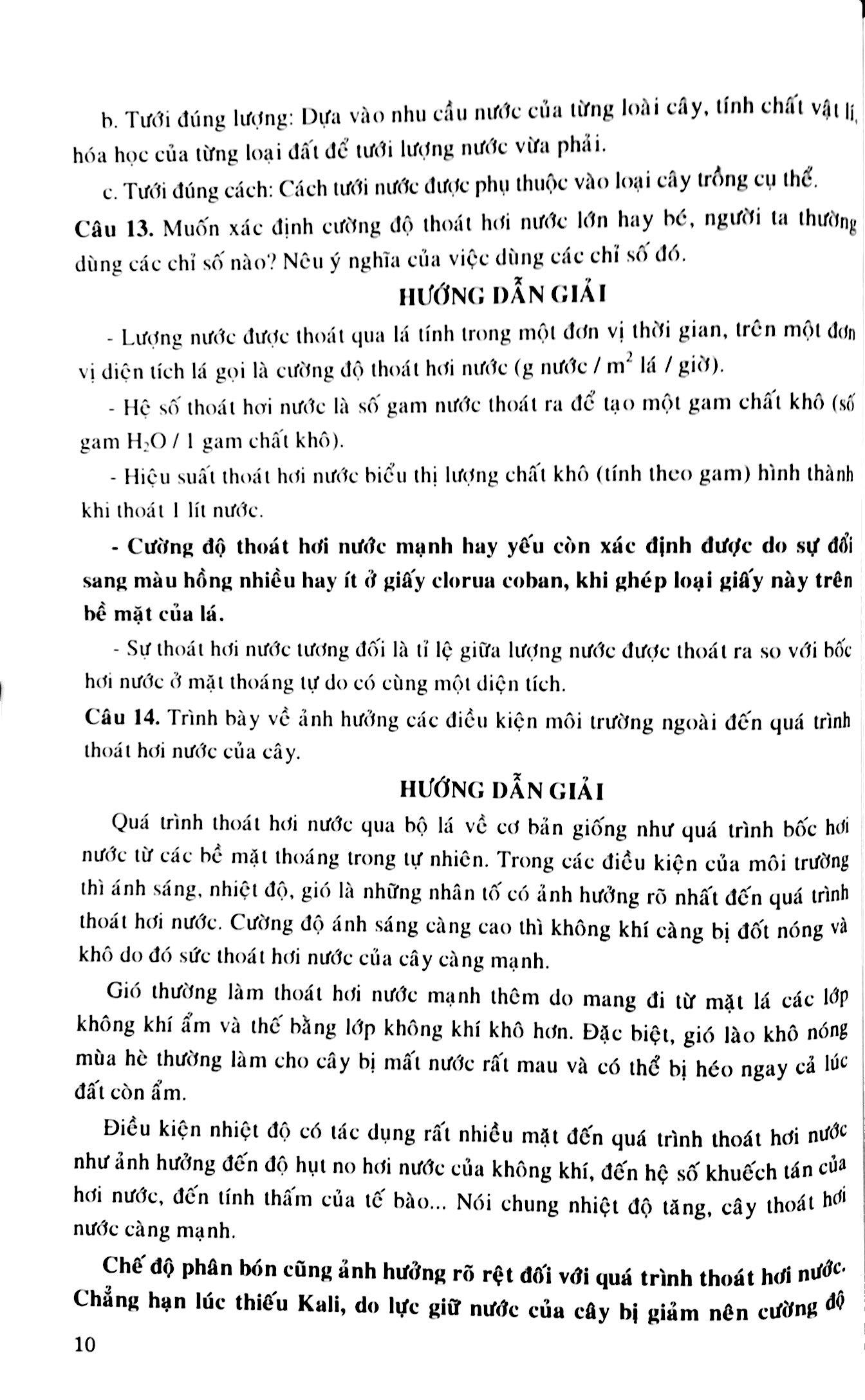 Bồi Dưỡng Học Sinh Giỏi Sinh Học Lớp 11