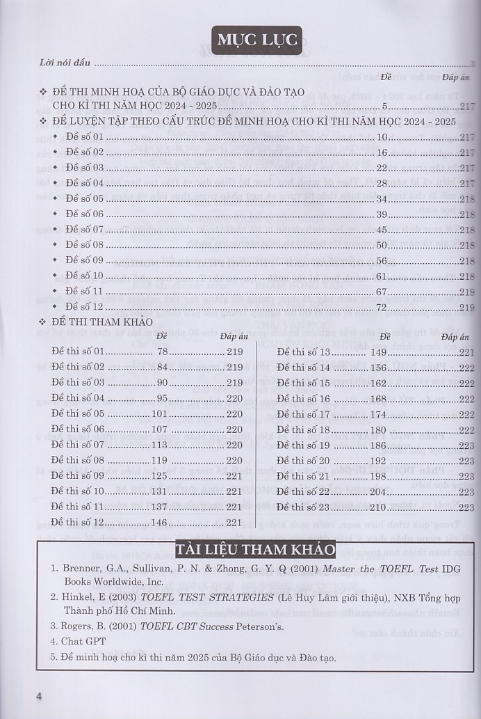 Sách - 36 Bộ đề Tiếng Anh cấu trúc 2025 (Dùng chung cho các bộ SGK)