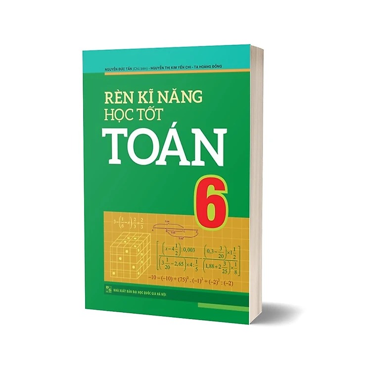 Sách: Combo 3 Cuốn Rèn Kĩ Năng Học Tốt Toán Lớp 6 + Rèn Kĩ Năng Giải Toán Lớp 6