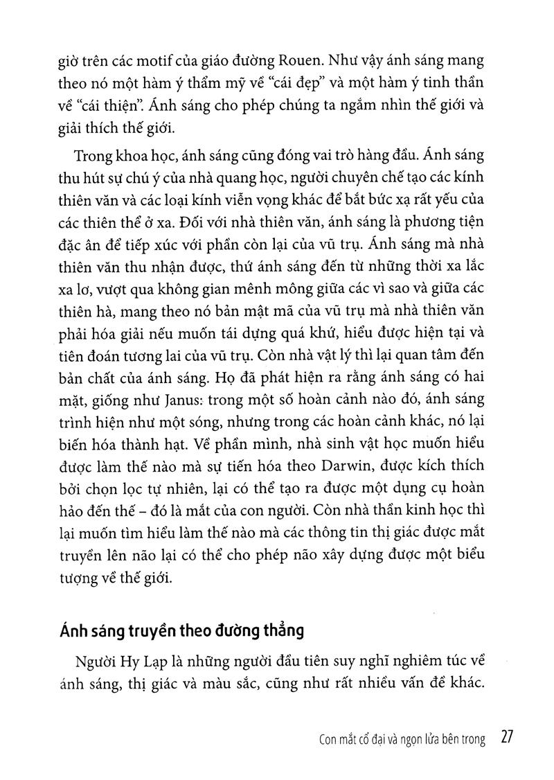 Khoa Học Và Khám Phá - Những Con Đường Của Ánh Sáng - Tập 1 (Tái Bản 2023)