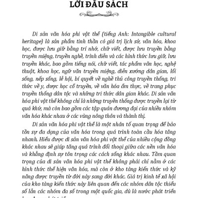 Những Di Sản Văn Hóa Phi Vật Thể Đại Diện Của Nhân Loại Tại Việt Nam (Tái bản 2025)