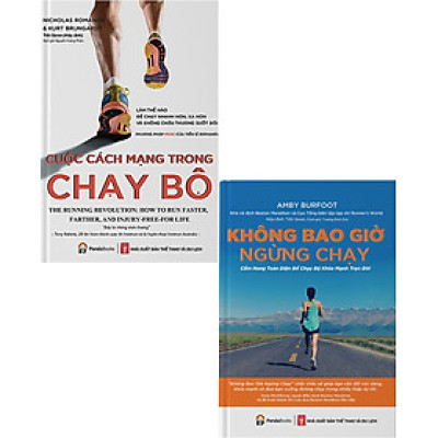Combo Cuộc Cách Mạng Trong Chạy Bộ + Không Bao Giờ Ngừng Chạy (Bộ 2 Cuốn) - PD