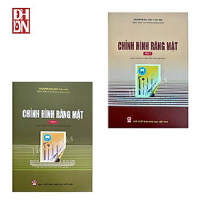 Combo Sách - Chỉnh hình Răng Hàm Mặt Tập 1 + Tập 2