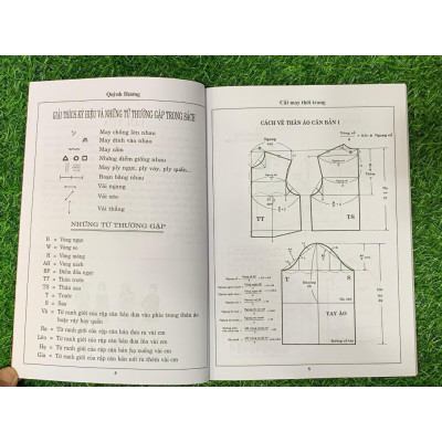 Combo 5 cuốn: Cắt May Căn Bản - Kỹ Thuật Cắt May CB - Cắt May Thời Trang - Thiết Kế Thực Hành- Hướng dẫn CM-VT