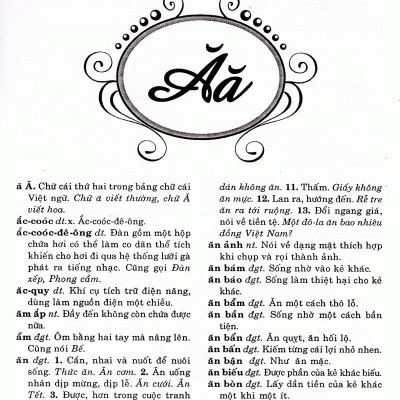 Ngôn Ngữ Việt Nam - Từ Điển Tiếng Việt