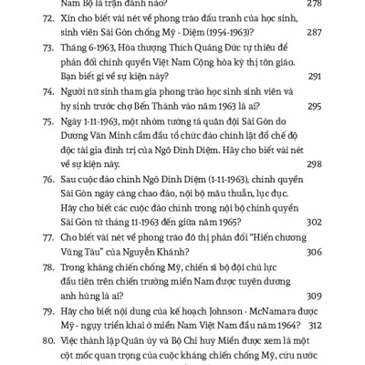 Hỏi Đáp Lịch Sử Việt Nam, Tập 8: Cuộc Kháng Chiến Chống Mỹ Cứu Nước (1954 - 1965)