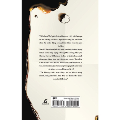 Sách Ác Quỷ Giữa Thành Phố Trắng - Bản Quyền