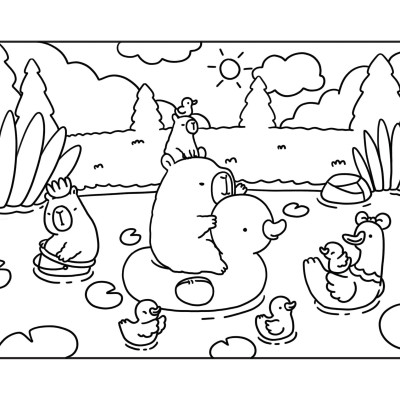 Capy Và Những Người Bạn