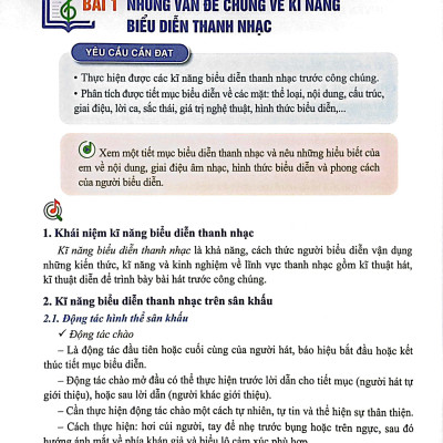 Chuyên Đề Học Tập Âm Nhạc 11 (Cánh Diều) (2023)