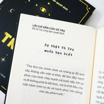 Combo sách Lời Chỉ Dẫn Của Vũ Trụ - Để Vũ Trụ Cùng Bạn Quyết Định + Thần Số Học Chữa Lành