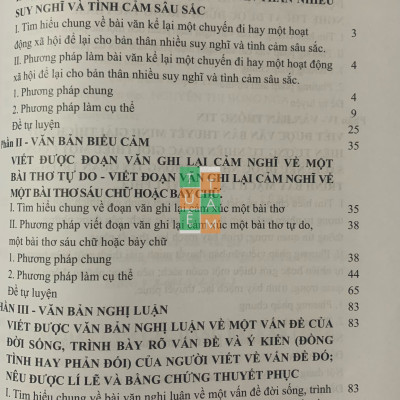 Sách - Hướng dẫn làm các dạng bài văn lớp 8