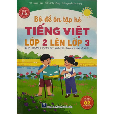Sách - ( combo 2 cuốn ) bộ đề ôn tập hè vui học toán hè lớp 2 lên lớp 3