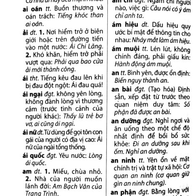 Từ Điển Tiếng Việt Dành Cho Học Sinh - Khổ To (Tái Bản)