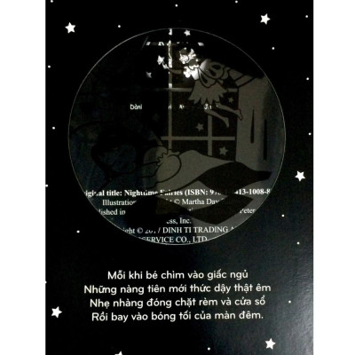 Sách Tương Tác - Sách Chiếu Bóng - Bedtime Shadow – Truyện Kể Trên Tường - Những Nàng Tiên Đêm