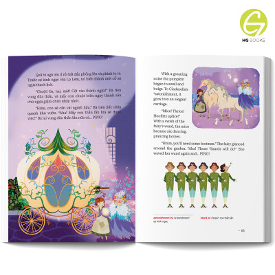 Sách Song Ngữ  - 10 phút đọc truyện trước giờ đi ngủ: Truyện kinh điển giúp bé gieo mầm tính cách tốt 