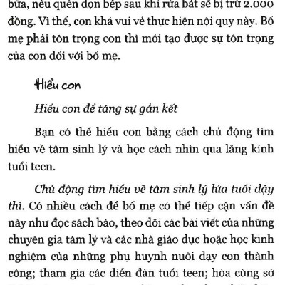 Dạy Con Tuổi Teen Dễ Ợt