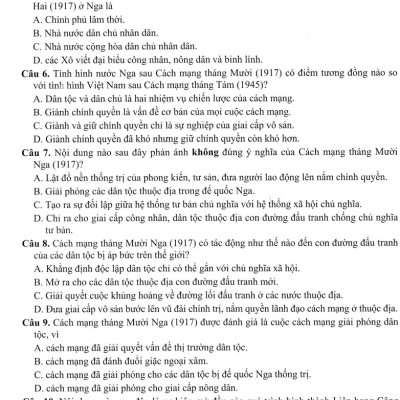 Luyện Thi Tốt Nghiệp THPT Theo Hướng Đánh Giá Năng Lực Môn Lịch Sử (Dùng Chung Cho Các Bộ SGK Hiện Hành) - HA
