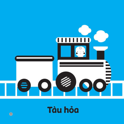 Sách - Sách Kích Thích Thị Giác Và Xúc Giác - Phương Tiện Giao Thông - Bìa Cứng