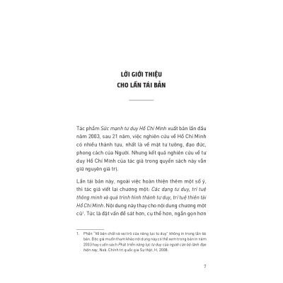 Di sản Hồ Chí Minh. Sức mạnh tư duy Hồ Chí Minh