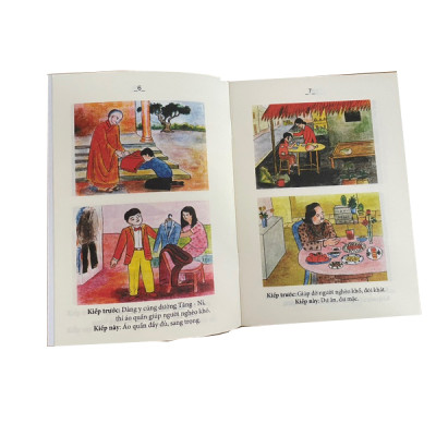 Sách - Nhân Quả Ba Đời (bản màu)