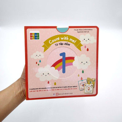 Sách Tương Tác - Count With Me - Tớ Tập Đếm (Song Ngữ Anh Việt)