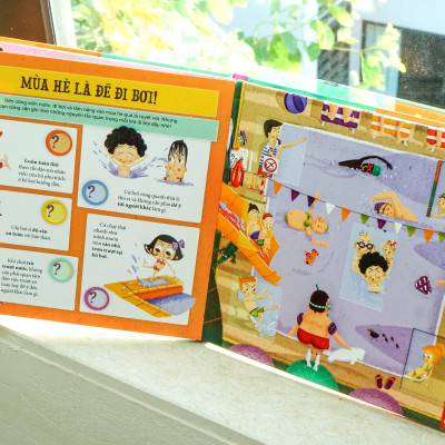 Sách Tương Tác - Rèn Luyện Kỹ Năng Đầu Đời Cho Trẻ - 30 Câu Trắc Nghiệm Giúp Con Văn Minh Lịch Sự & Tự Bảo Vệ Bản Thân