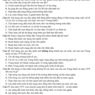 Luyện Thi Tốt Nghiệp THPT Theo Hướng Đánh Giá Năng Lực Môn Lịch Sử (Dùng Chung Cho Các Bộ SGK Hiện Hành) - HA